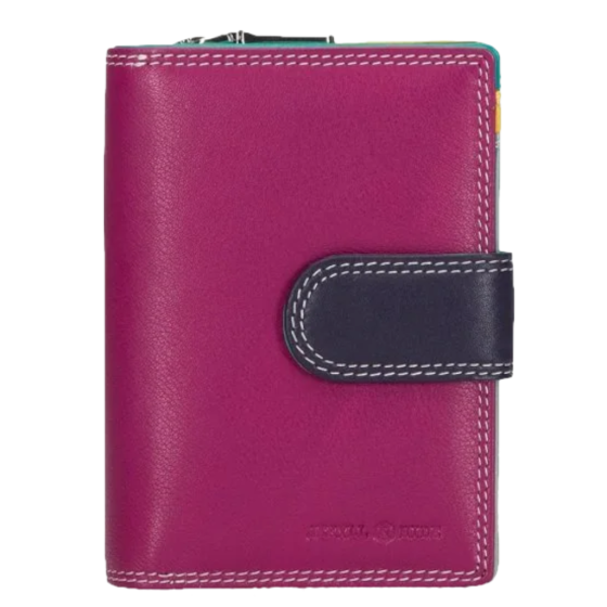 Jekyll Hide 2228 Caribbean Leather Purse Ibiza Purple front