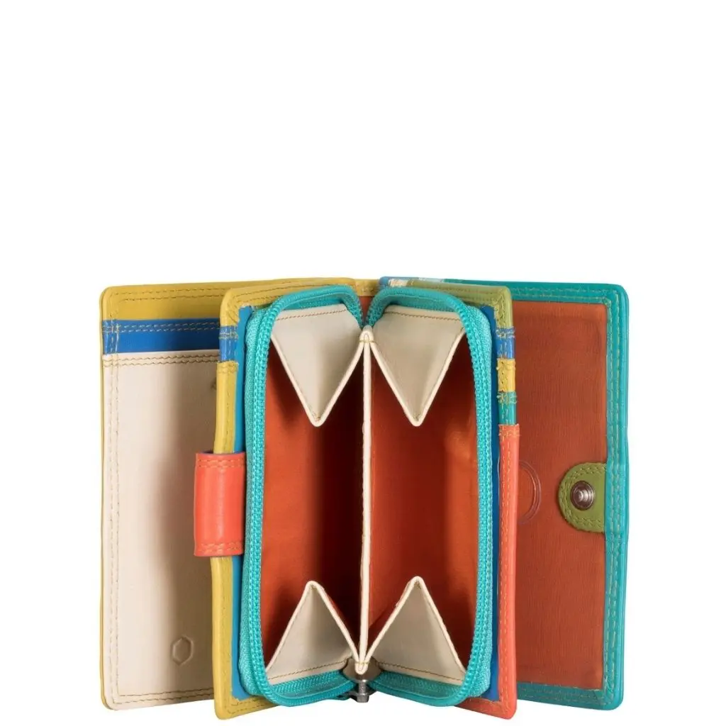 Jekyll Hide 2228 Caribbean Leather Purse Pacific Open primary jpg