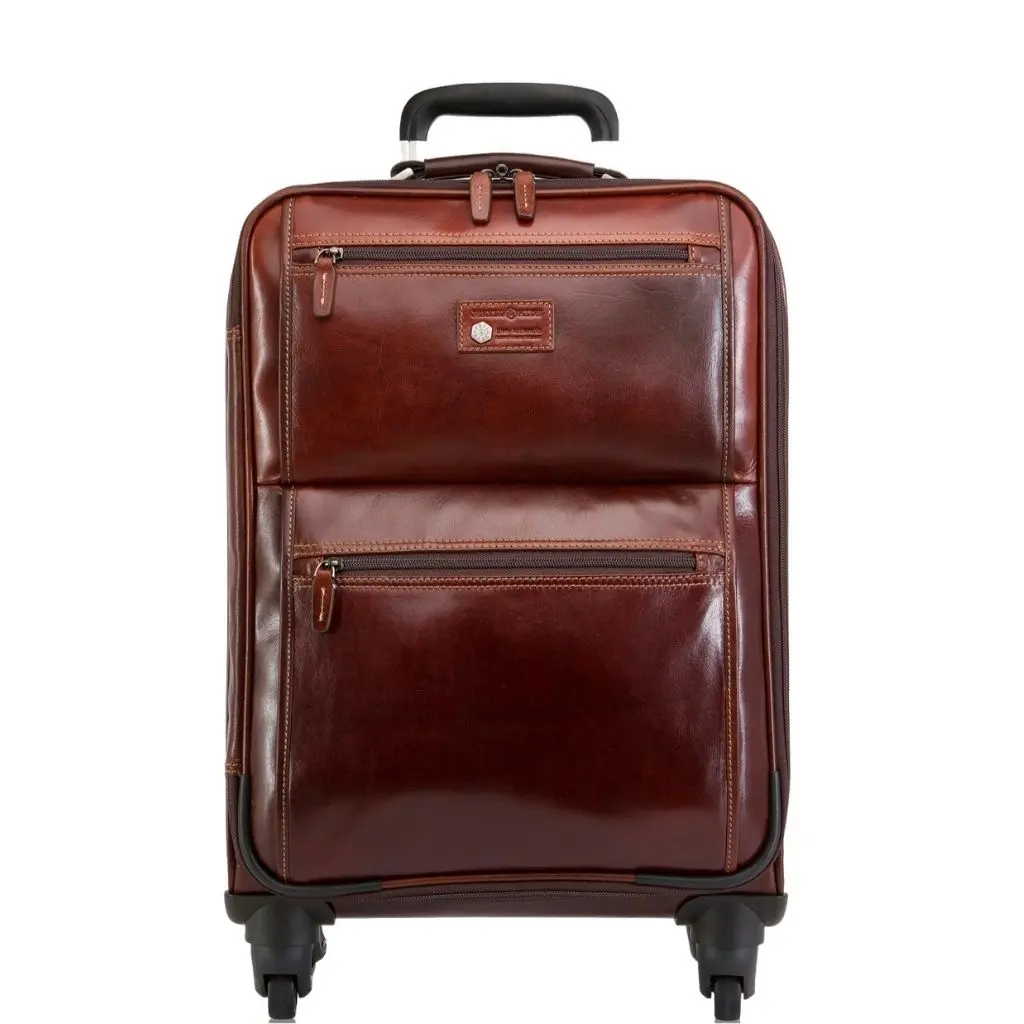 Jekyll Hide 3830 Oxford Leather Tobacco Brown Business Spinner Main primary jpg