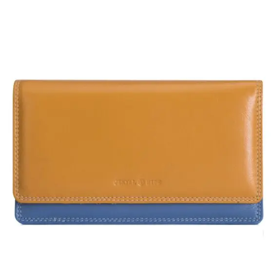 Jekyll Hide Caribbean Leather Purse 2148 Fiji Front jpg