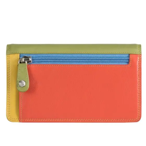 Jekyll Hide Caribbean Leather Purse 2148 Pacific Back jpg