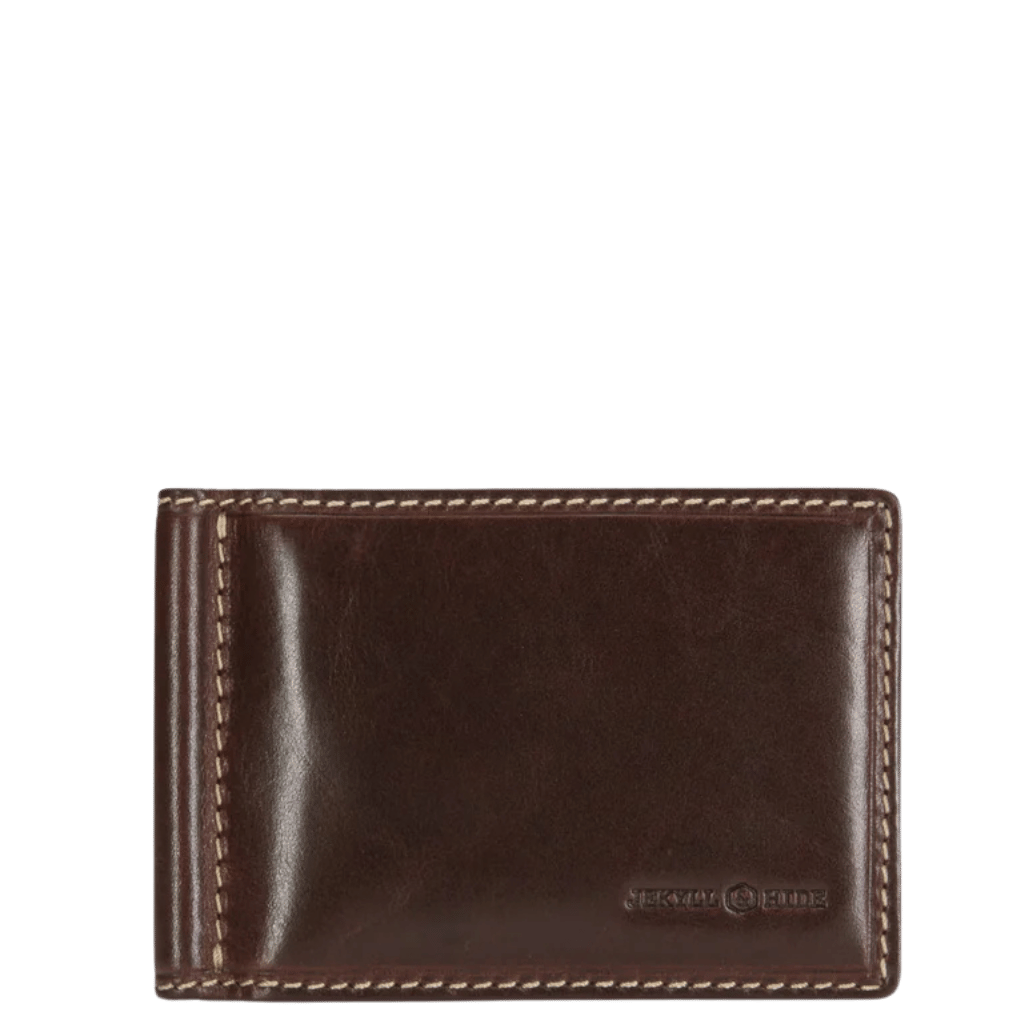 Jekyll and Hide 2792 Leather Money Clip Moccha brown primary png