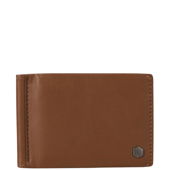 Jekyll and Hide 2792 Leather Money Clip Norwegian tan front primary