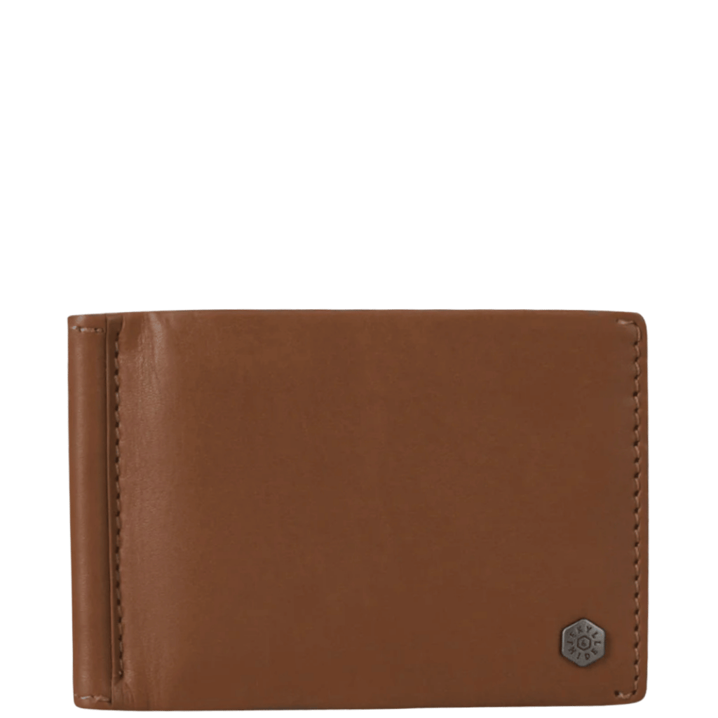 Jekyll and Hide 2792 Leather Money Clip Norwegian tan front primary