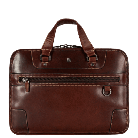 Jekyll and Hide 3684 Oxford Medium business bag moccha brown front png