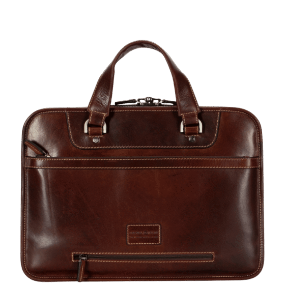 Jekyll and Hide 3684 Oxford Medium business bag moccha brown rear png