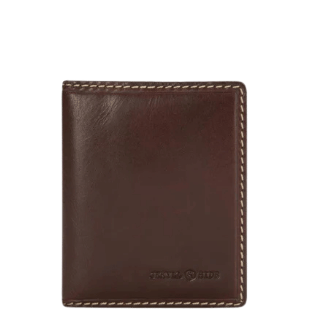 Jekyll and Hide 4294 Oxford Leather Billfold mocha brown front primary png