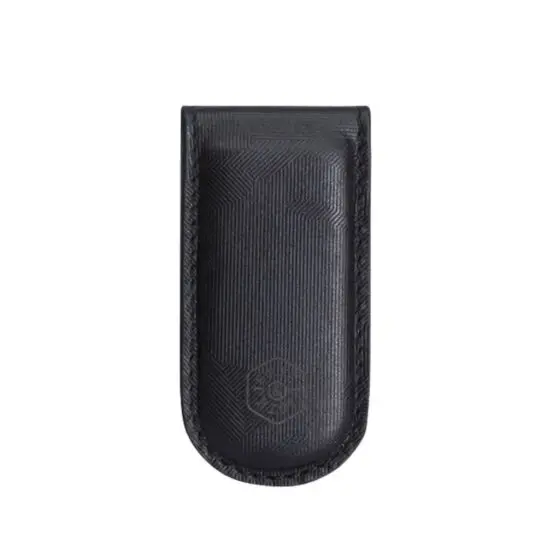 Jekyll And Hide Havana Leather Money Clip 3222 Black Front