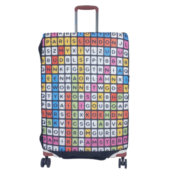 Luggage Glove ECO Crossword medium front main