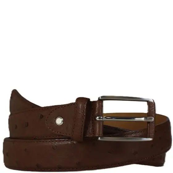 Nico 35mm Ostrich leather belt 131537 kango jpg