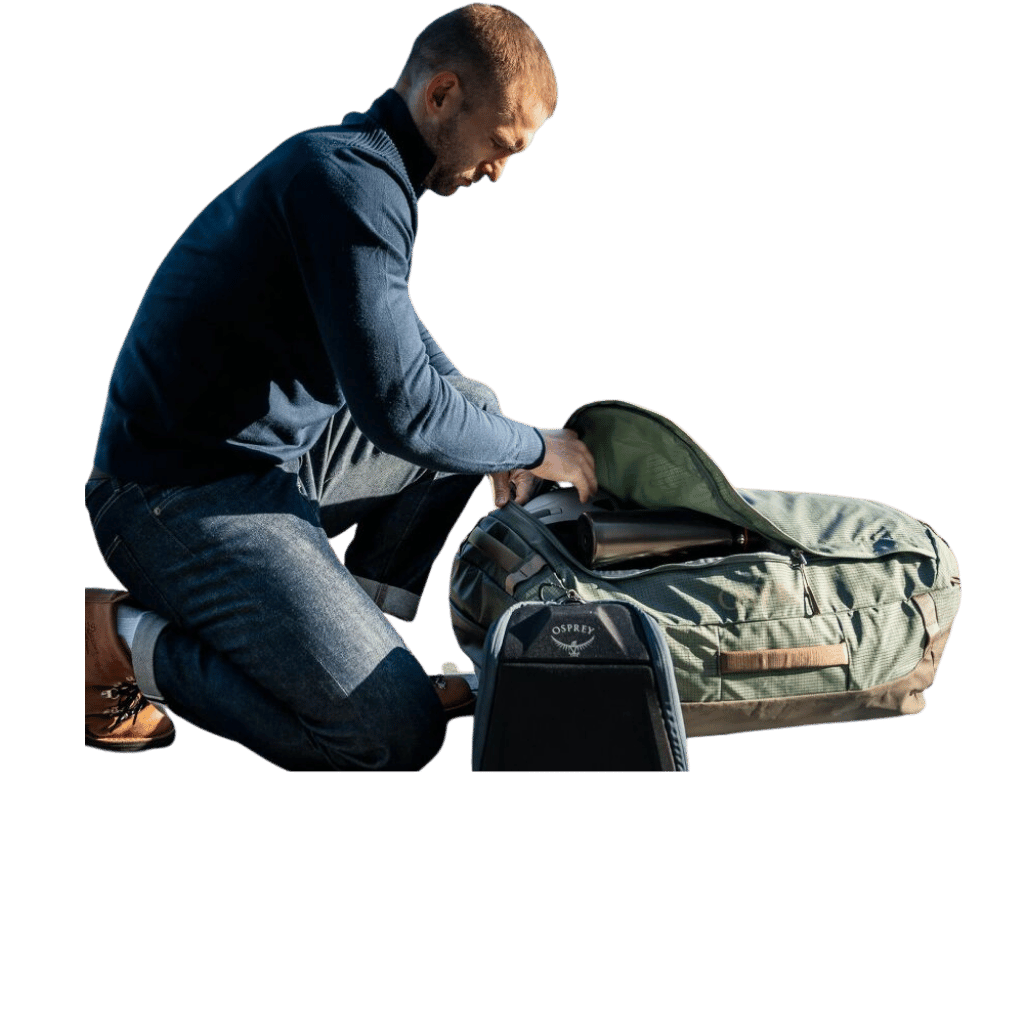 Osprey New Transporter Duffle Bag features