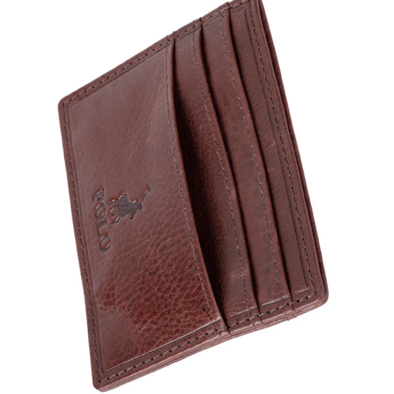 Polo Chobe PO59920 Leather multicard and coin wallet brown top png