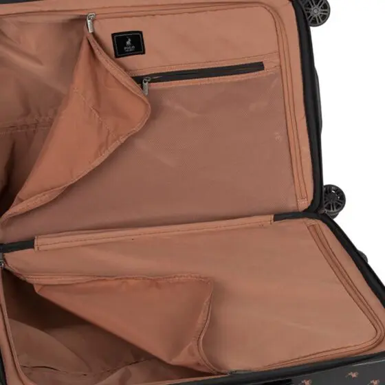 Polo Double Pack Luggage Spinner Black Interior