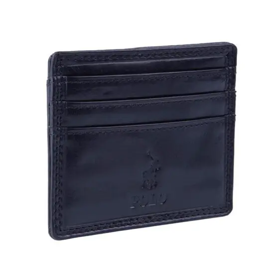 Polo Kenya Drivers Insert Wallet Po45018 Black Front3qrtr