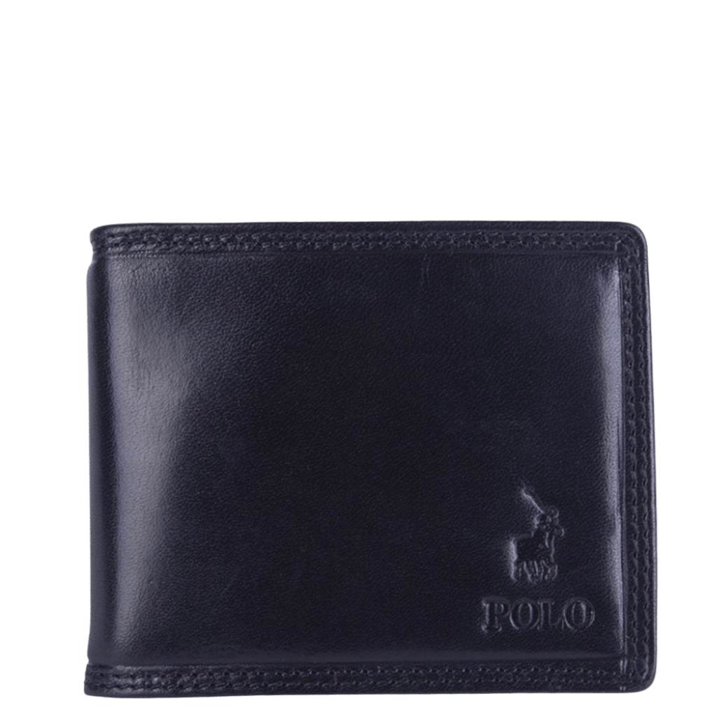 Polo Kenya Leather Wallet PO45010 black transp
