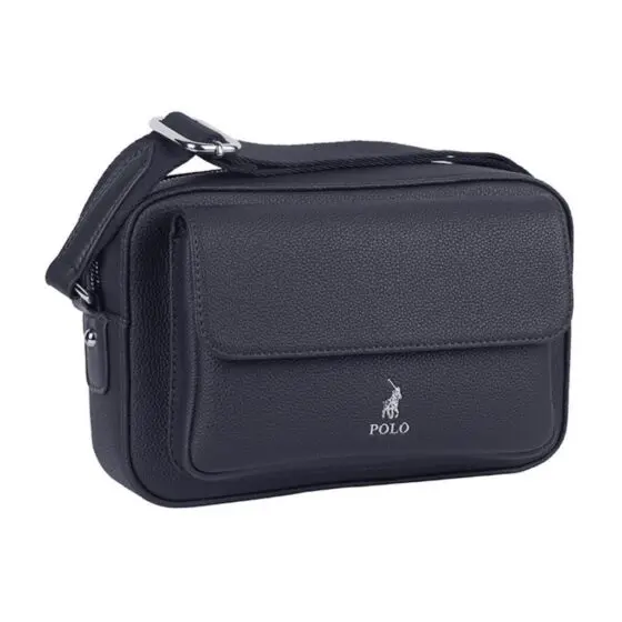 Polo Lyon Camera Bag Pos43126 Black Front3qrtr