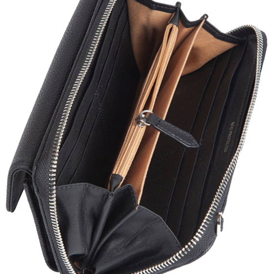 Polo Lyon Phone Sling Handbag POS43161 black interior1