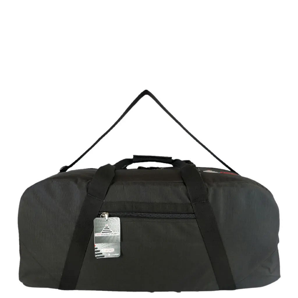 Red Mountain Cargo Duffle Bag Black 80 Front Primary