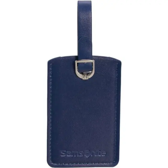 Samonite Global Ta Luggage Tags Twinset Midnight Navy Front