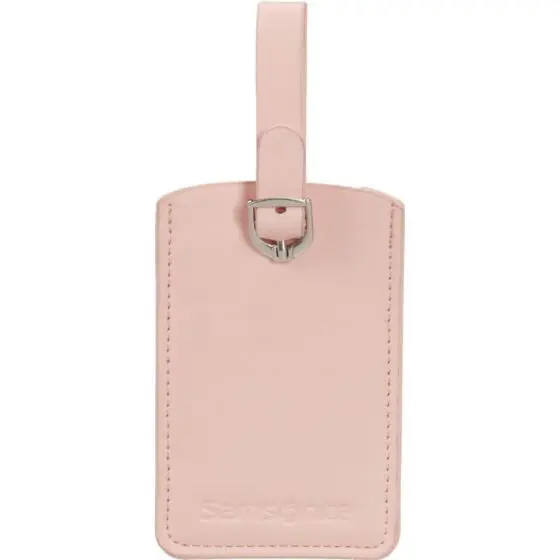 Samonite Global Ta Luggage Tags Twinset Pink Front