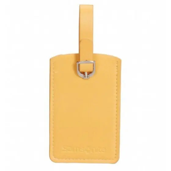 Samonite Global Ta Luggage Tags Twinset Sunflower Yellow  Front