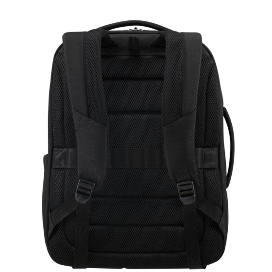 Samosnite Guardit 3 0 Underseat Laptop backpack 15 inch black rear png
