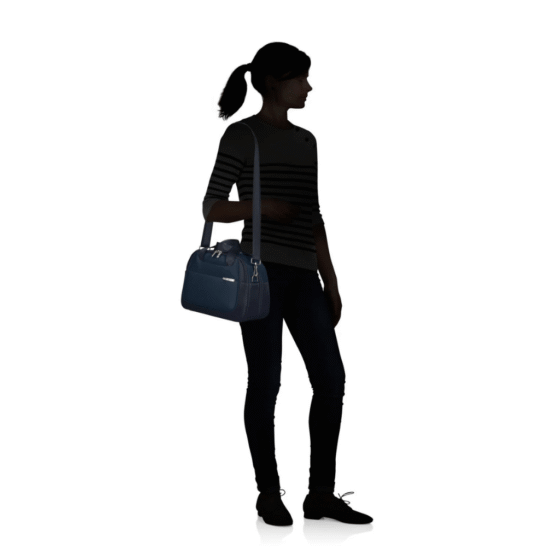 Samsonite D Lite Beauty case vanity midnight blue lifestyle png