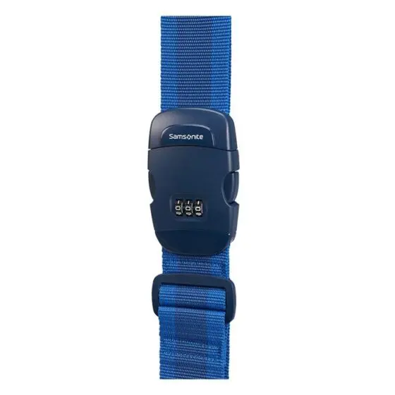 Samsonite Global Ta Lock Strap Combination midnight blue front1 jpg