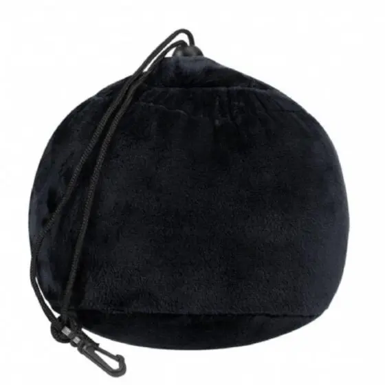 Samsonite Global Ta Memory Foam Pillow And Pouch Black Closed