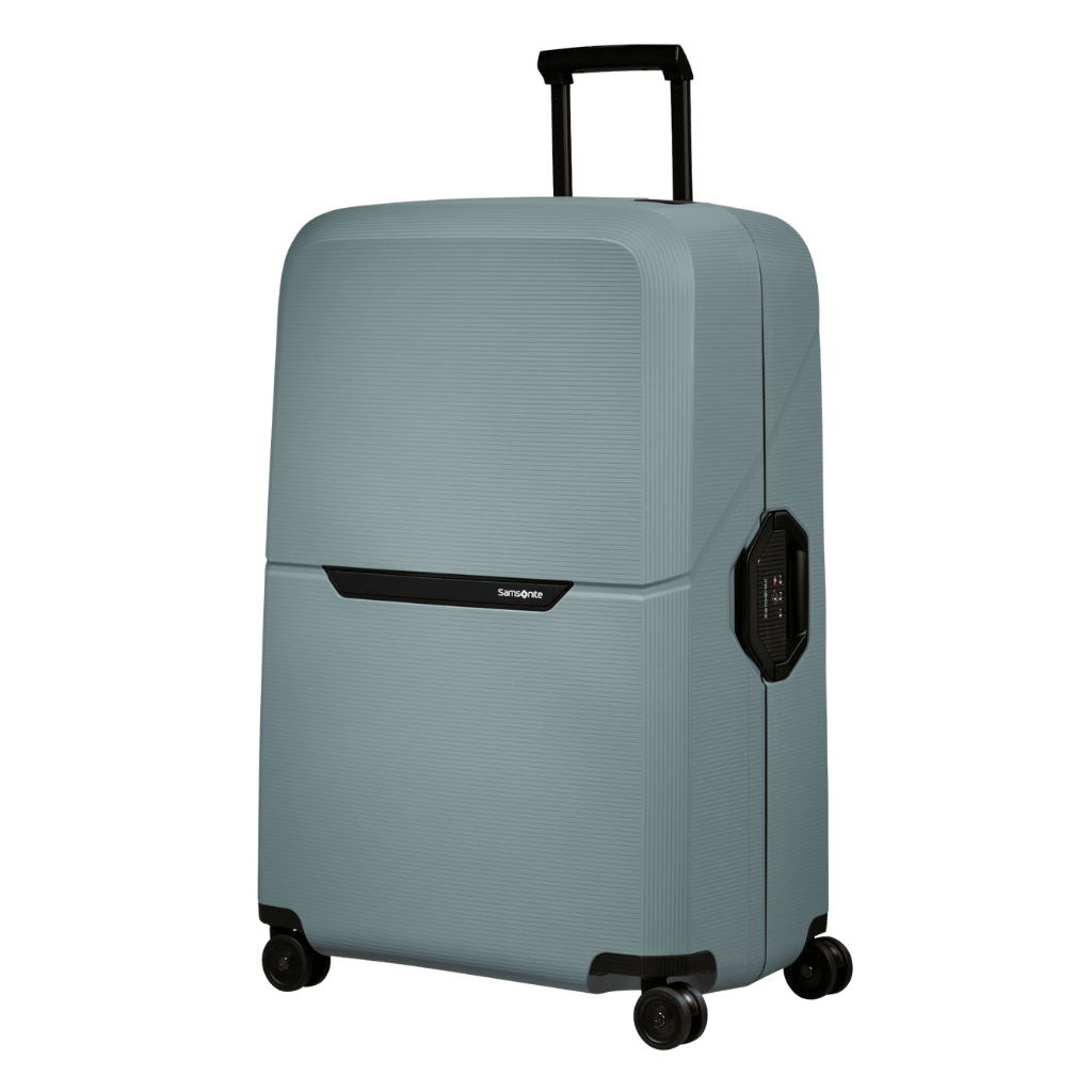 Samsonite Magnum Eco 81 Ice Blue front3qrtr