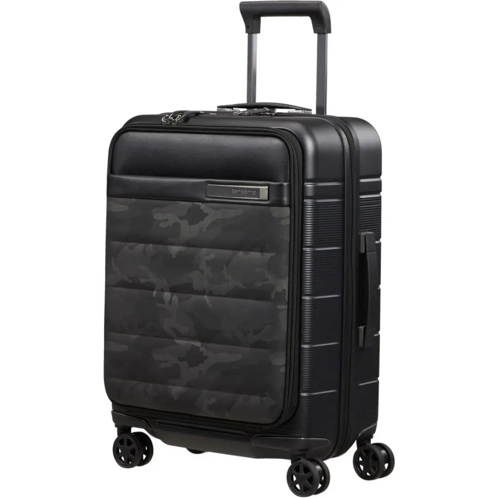 Samsonite Neopod Kh3 Easy Access Business Spinner Camo Front3qrtr