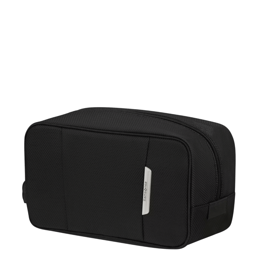 Samsonite REspark Toilet Pouch black front3qrtr primary png