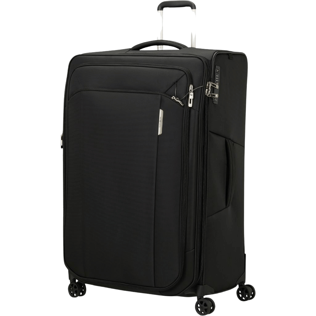 Samsonite Respark KJ3 82 Ozone Black front3qrtr transp