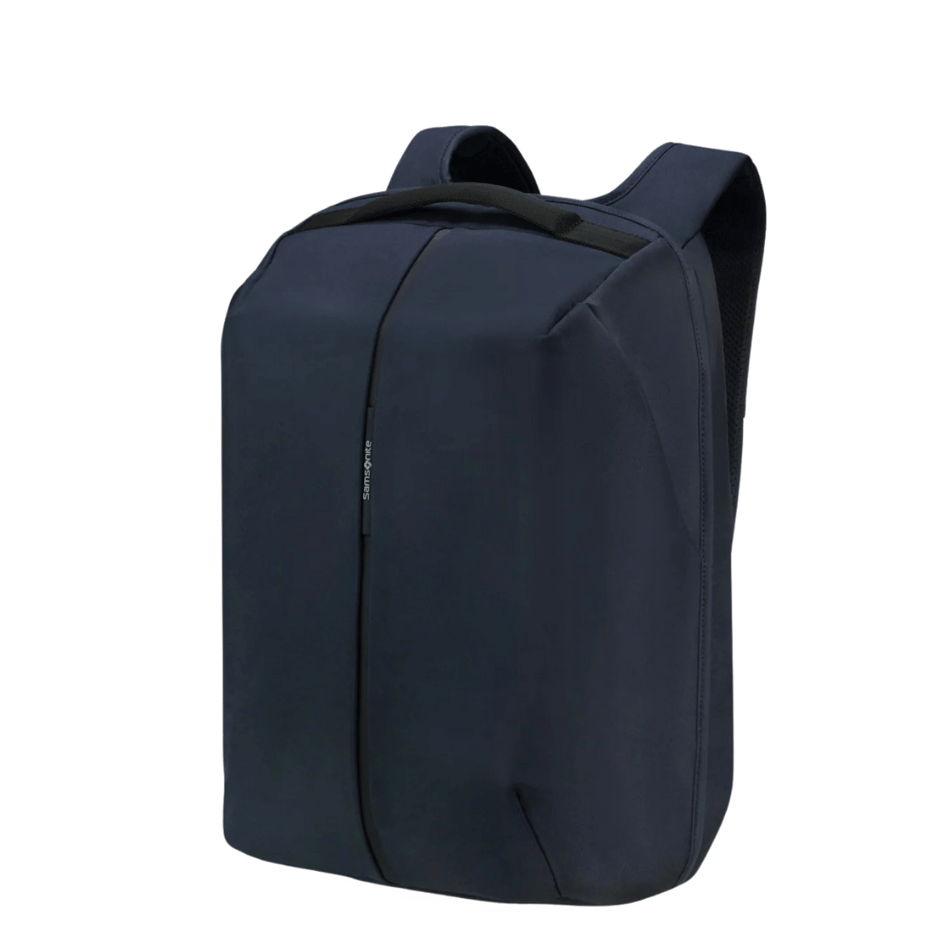 Samsonite Securipak Laptop backpack navy blue 17 inch front3qrtr primary png