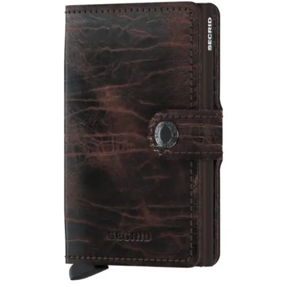Secrid Miniwallet Dutch Martin MDM Brown Front Main jpg
