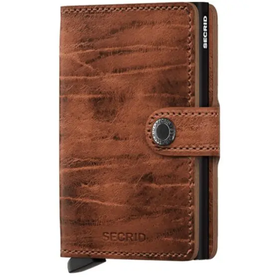 Secrid Miniwallet Dutch Martin MDM Whiskey Cognac Front Main jpg