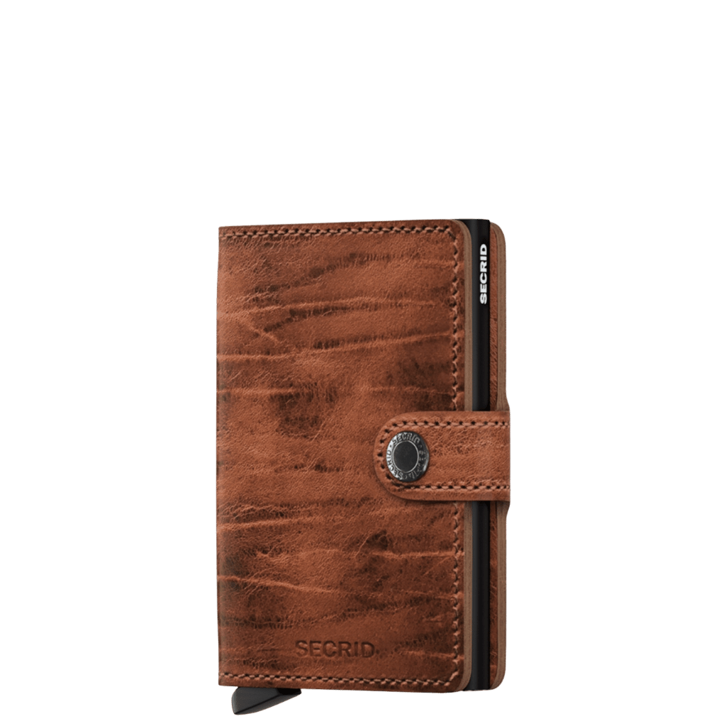 Secrid Miniwallet Dutch Martin MDM Whiskey Cognac Front transp