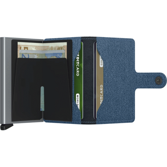 Secrid Miniwallet Twist Jeans Blue interior2 png