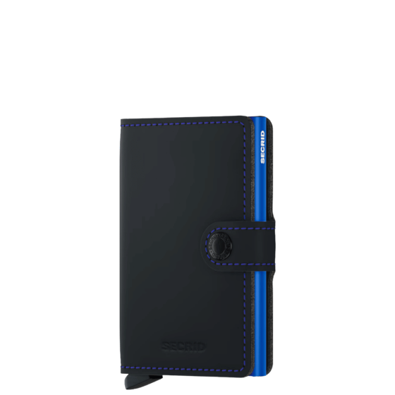 Secrid Miniwallet matte blue transp