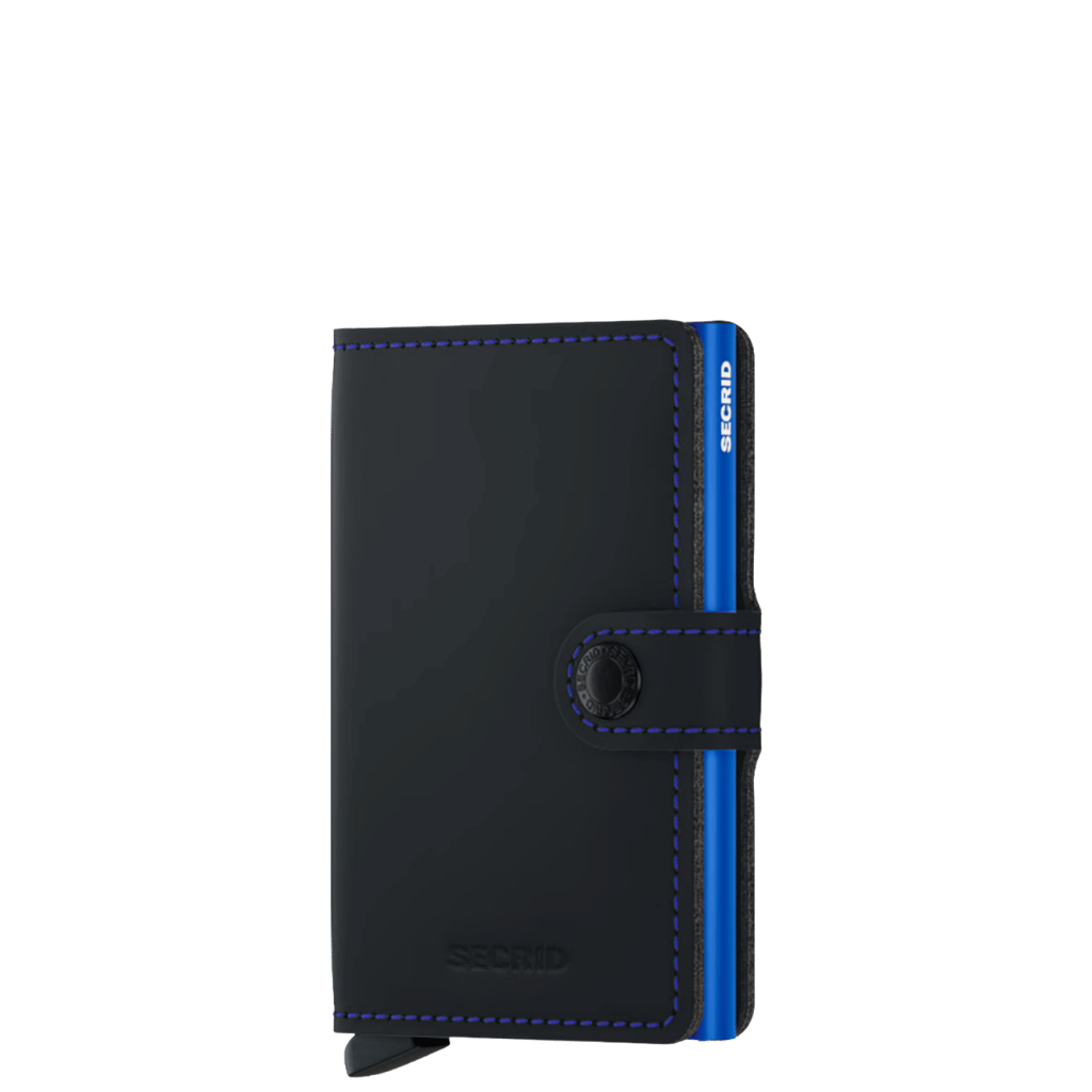 Secrid Miniwallet matte blue transp