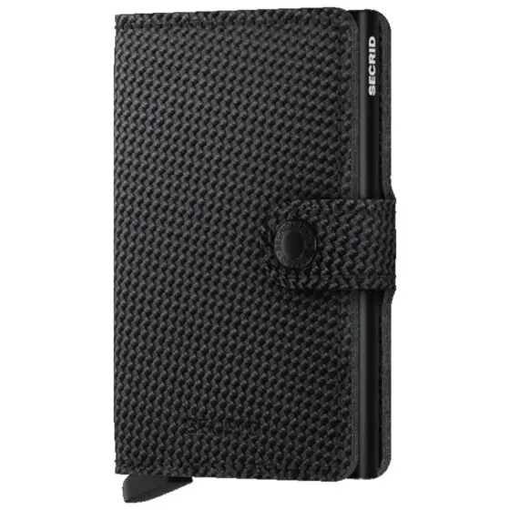 Secrid Miniwallet Ccma Carbon Black Front3qrtr