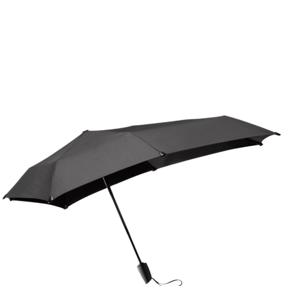 Senz Mini Automatic Foldable storm umbrella 2020 black front primary