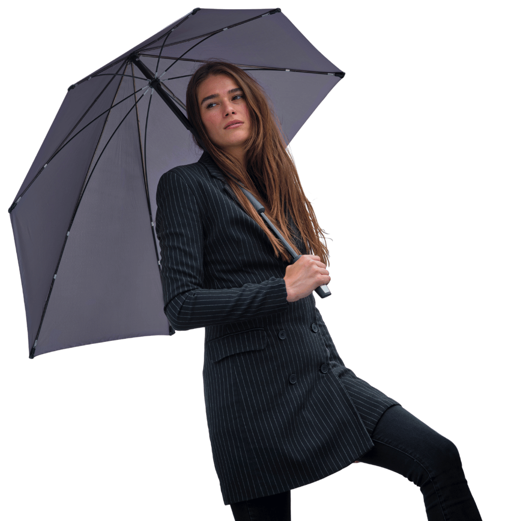 Senz Mini Automatic Foldable storm umbrella 2020 black lifestyle