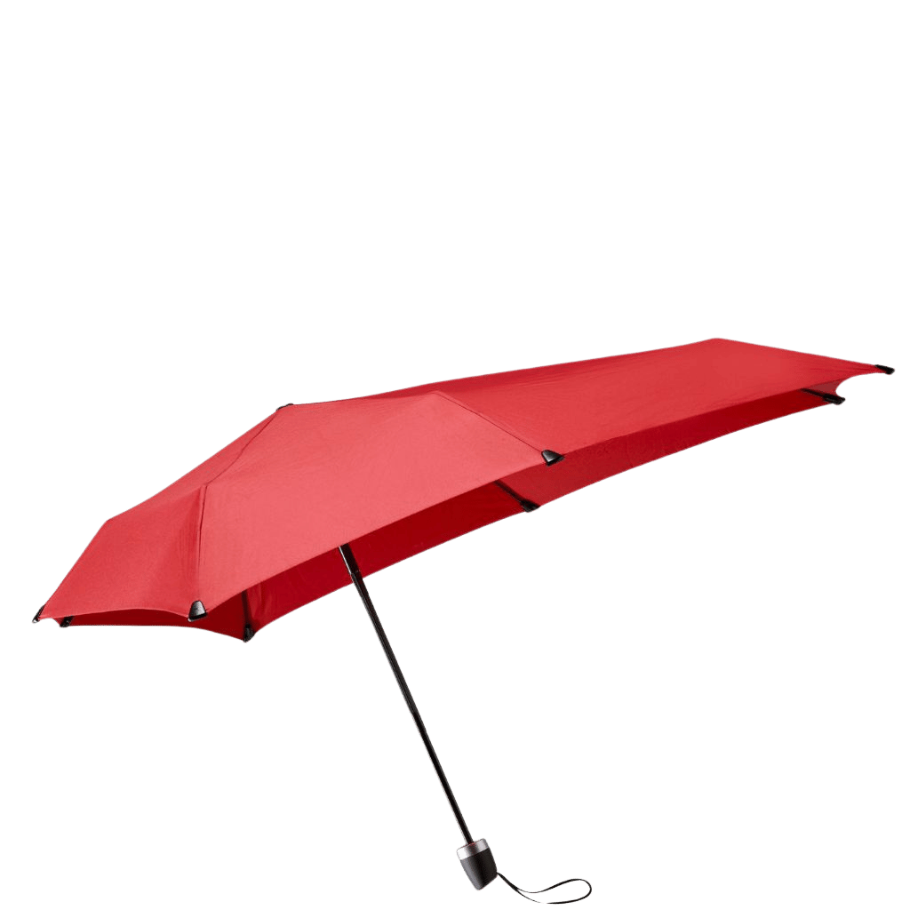 Senz Mini Foldable storm umbrella 2010 red front primary