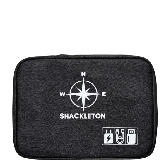 Shackleton Tech Bag accessory black front transp