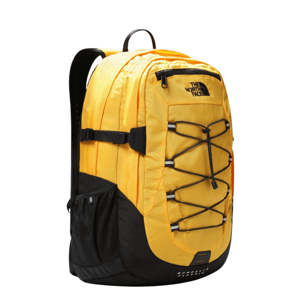The North Face Borealis Classic backpack yellow primaryupdate