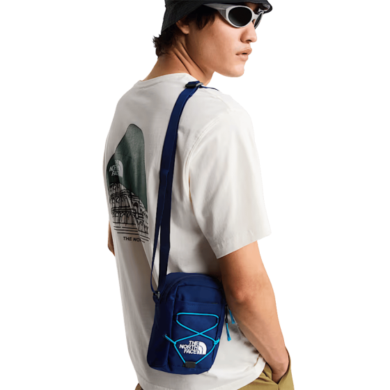 The North Face Jest Crossbody Blue lifestyle1