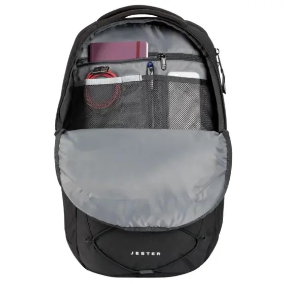 The North Face Jester Backpack Nf03a3vxf Black Interior1