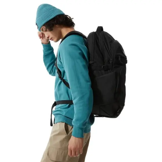 The North Face Router 40l Backpack Black Lifestyle1