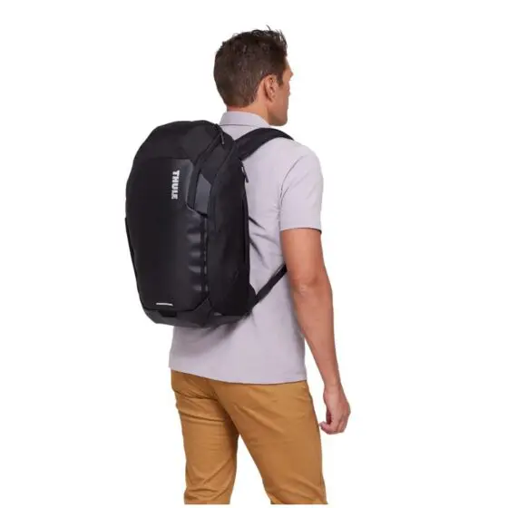 Thule Chasm 2 26L laptop backpack black lifestyle3 jpg
